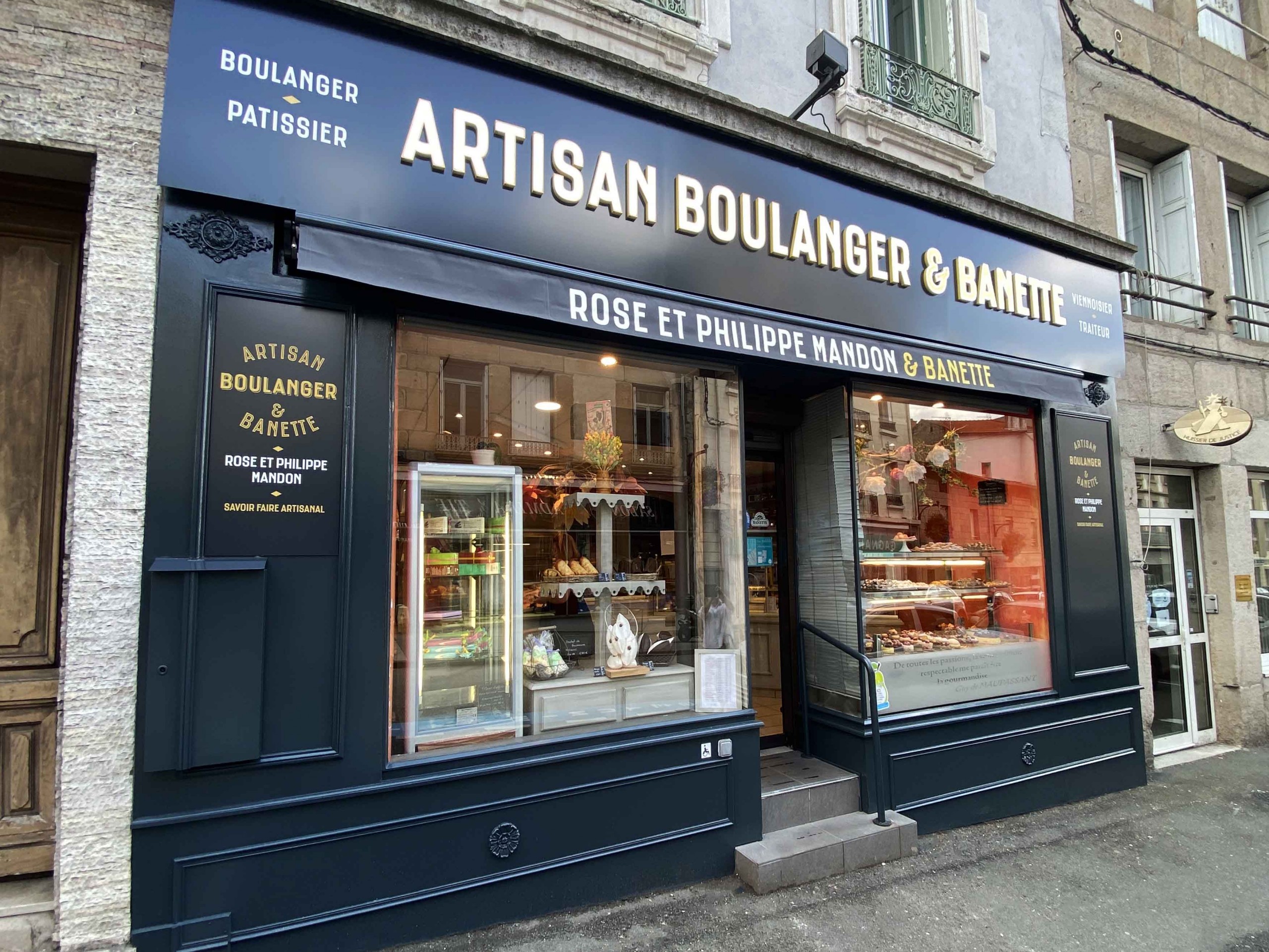 Enseigne Boulangerie Banette à Saint Etienne