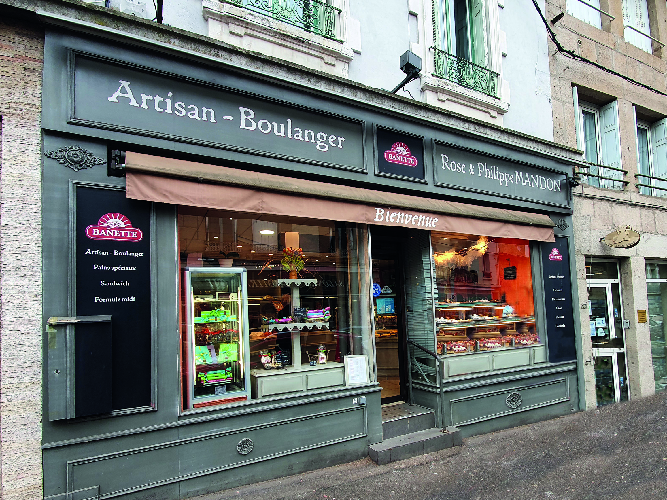 Boulangerie Banette à Saint Etienne avant