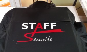 Flocage de veste avec logo de l'entreprise